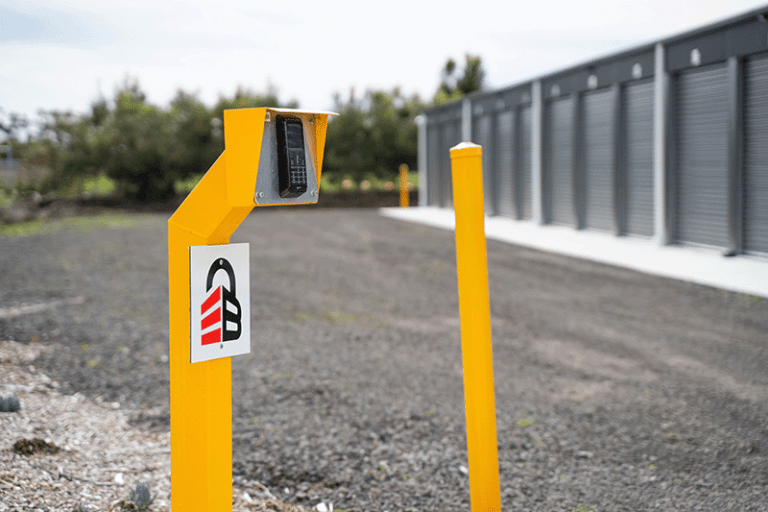 Birregurra Self Storage Entry Keypad